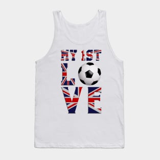 Football My First Love Tank Top